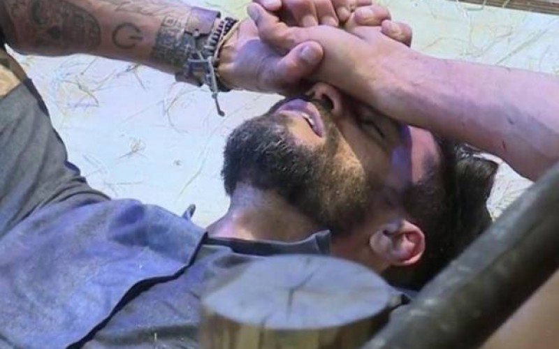 Diego Grossi vai parar no atendimento médico após se machucar na Prova do Fazendeiro