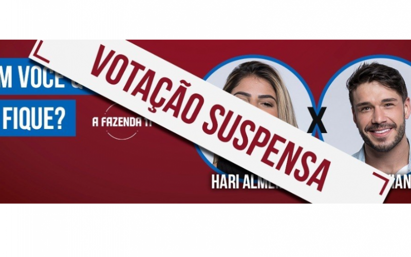 A Fazenda 2019: Record suspende votação da roça entre Hariany e Lucas