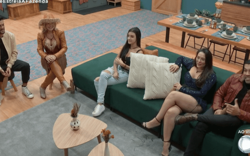 Cinco famosos estão no paiol de 