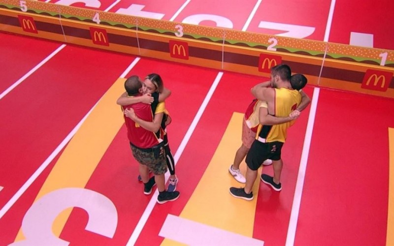 Arthur e Projota vencem prova do líder de resistência do BBB 21