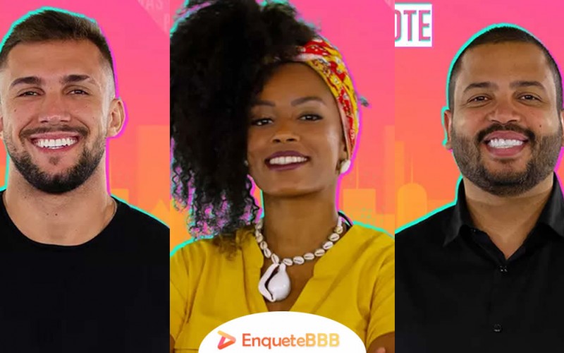 Enquete Votação Paredão BBB21 - Arthur x Lumena x Projota - Quem vai sair?