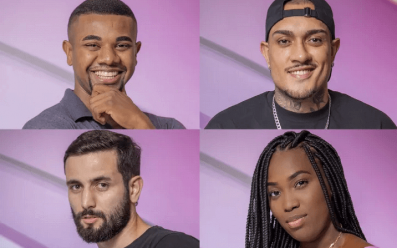 BBB 24: Davi, MC Bin Laden, Matteus e Leidy Elin estão no 14º Paredão! Quem deve sair?