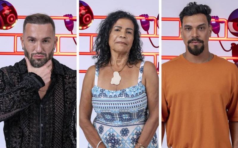 BBB 25: Diego, Vilma e Vinícius estão no Paredão; vote em quem você quer eliminar