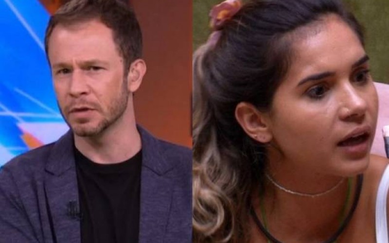 BBB20 - Ao vivo, Tiago Leifert detona ‘dedada’ de Gizelly em Pyong Lee