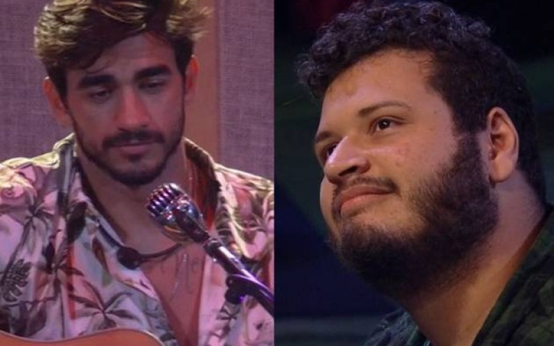 BBB20 - Guilherme reage com pedido de beijo de Victor Hugo e surpreende