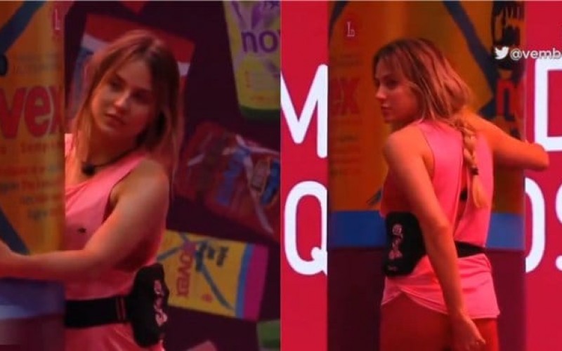 BBB20 - Na prova do líder, Gabi usa O.B. para conter xixi e vira meme