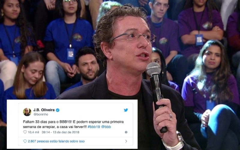 Boninho faz promessa para a primeira semana do “Big Brother Brasil 19”
