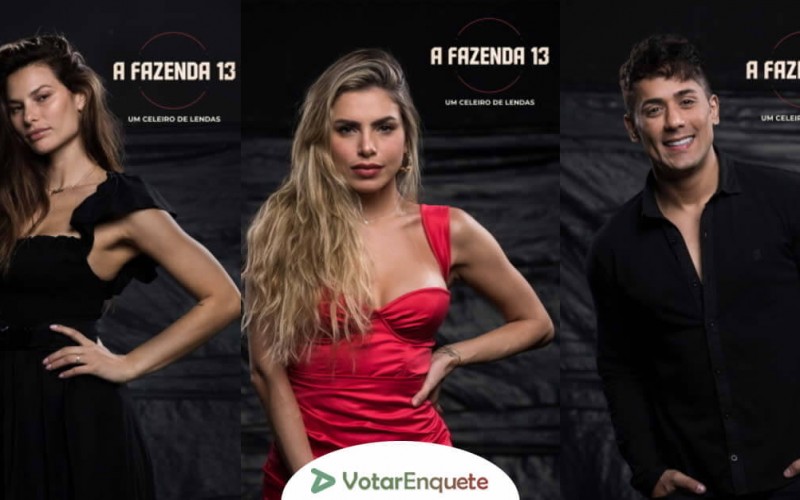 Dayane, Erika, Rico e Tiago estão na roça de A Fazenda 2020