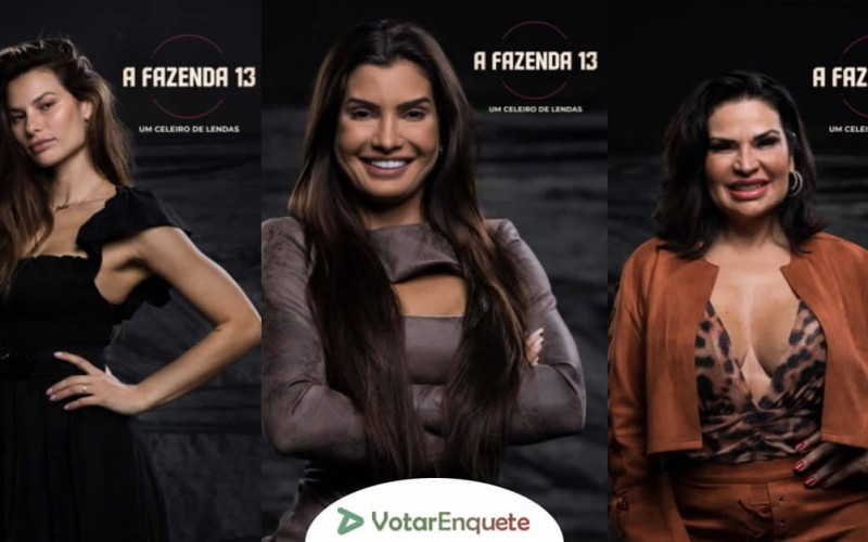 Dayane x Marina x Solange: Quem você quer que continue em A Fazenda 13? Vote na enquete