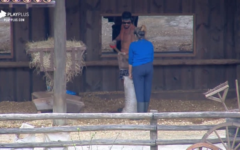 Diego ajuda Thayse a finalizar tarefa após reclamação