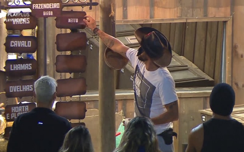 Diego Grossi assume como Fazendeiro e divide tarefas