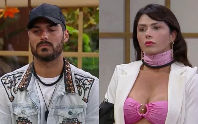 Shay e Nadja são eliminados na 13ª roça de A Fazenda 2023