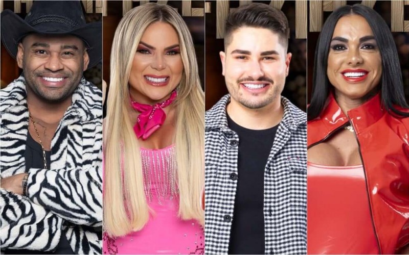 Enquete A Fazenda 15: Cezar Black, Kally, Lucas e Simioni estão na roça; votação