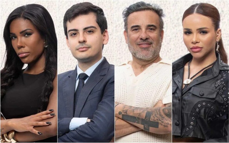 Enquete A Fazenda 17: Carol, Dudu, Fabiano e Gabily estão na roça; vote