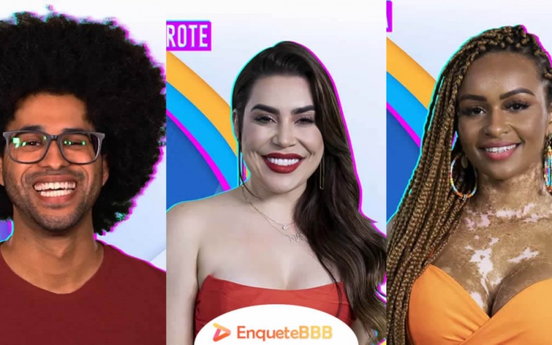 Enquete BBB 22: Luciano, Naiara e Natália estão no paredão; votação