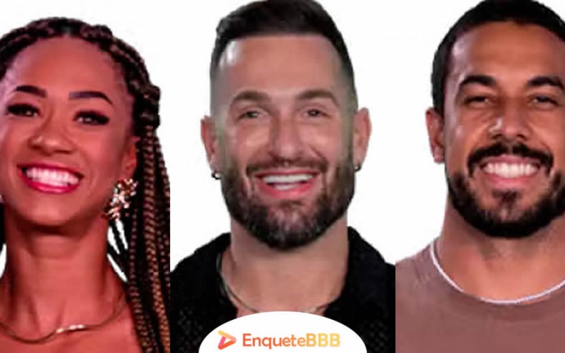 Enquete BBB 25 10º Paredão: quem deve sair entre Aline, Diego e Maike?