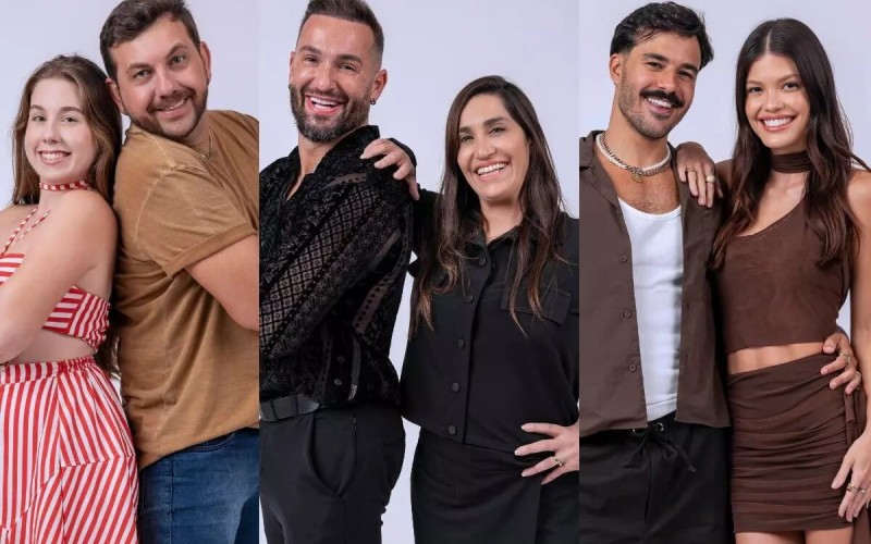 Enquete BBB 25 2º Paredão: Edy e Raissa, Dani e Diego e Vitória e Mateus, qual dupla você quer eliminar?