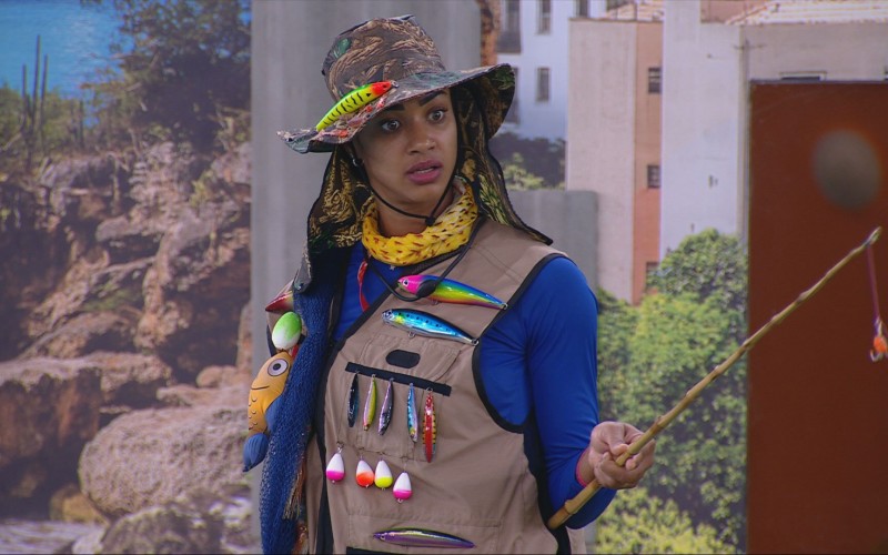 Aline completa duas horas no Castigo do Monstro Repescagem do BBB 25
