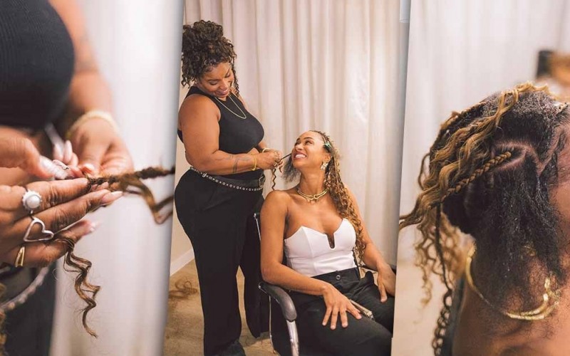 Aline muda de visual pelas mãos de Camilla; veja o resultado