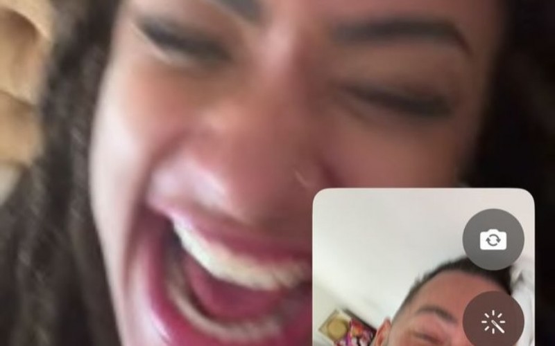 Aline reencontra Diego Hypolito após o BBB 25: 