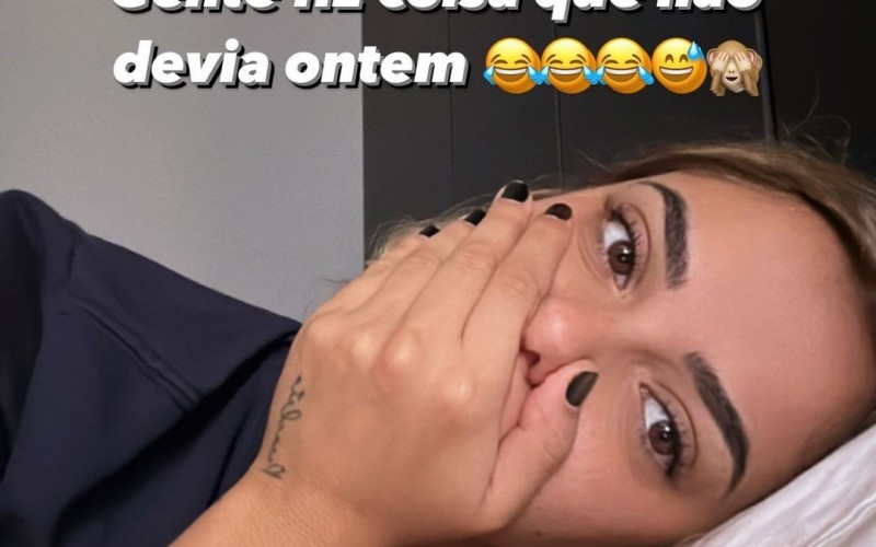 Após noitada, Key Alves dispara: 