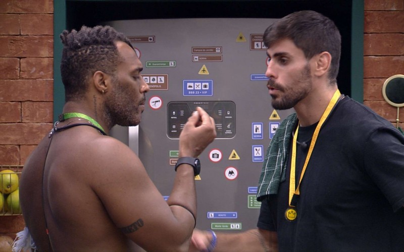 BBB 23: Fred Nicácio e Cara de Sapato discutem relação