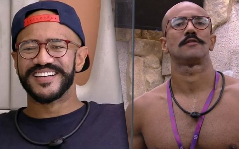 BBB 23: Ricardo raspa a barba; confira antes e depois