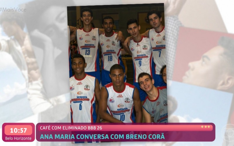Breno relembra fase como jogador de vôlei