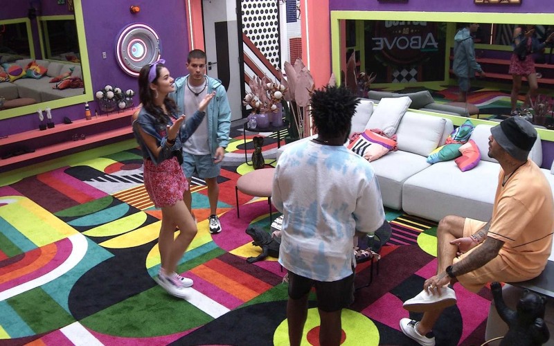 Brothers cantam pagode antes de festa no BBB 22