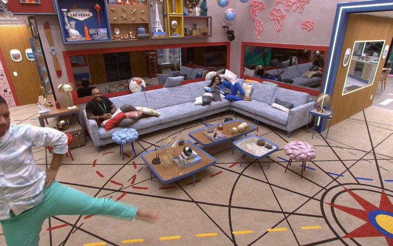 Bruno, Ricardo e Paula dançam e se divertem no BBB 23