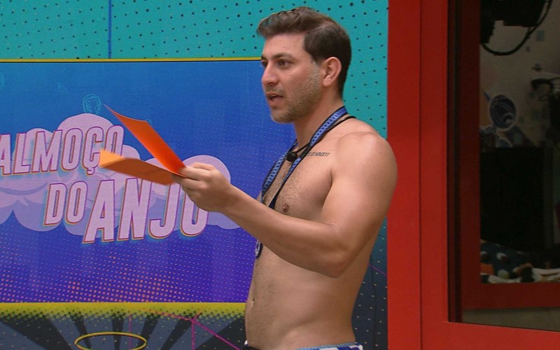 Caio escolhe Rodolffo e Sarah para Almoço do Anjo