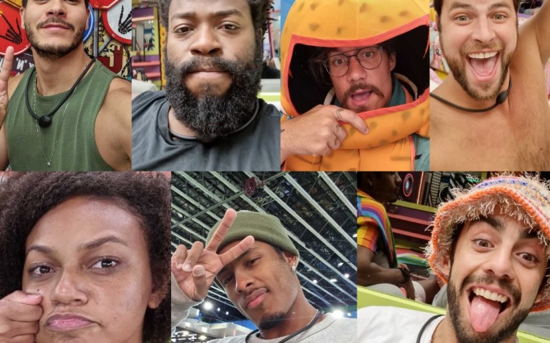 Confira selfies do TOP 7 do BBB 22