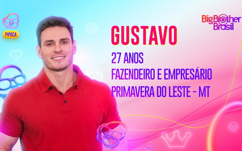 Conheça Gustavo do BBB 23