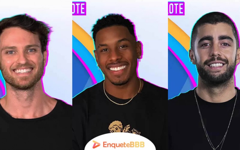 Enquete BBB - Quem você quer eliminar: Lucas, Paulo André ou Pedro Scooby?