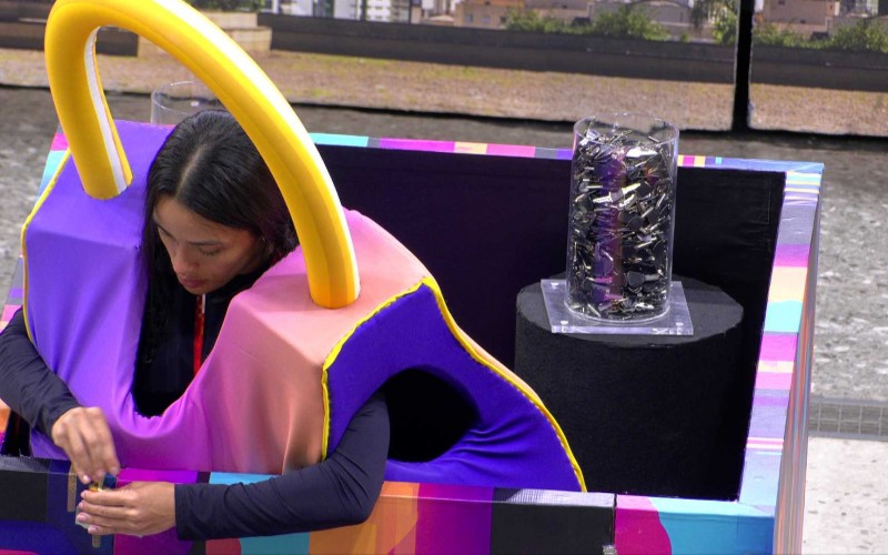 Eva cumpre Castigo do Monstro no BBB 25