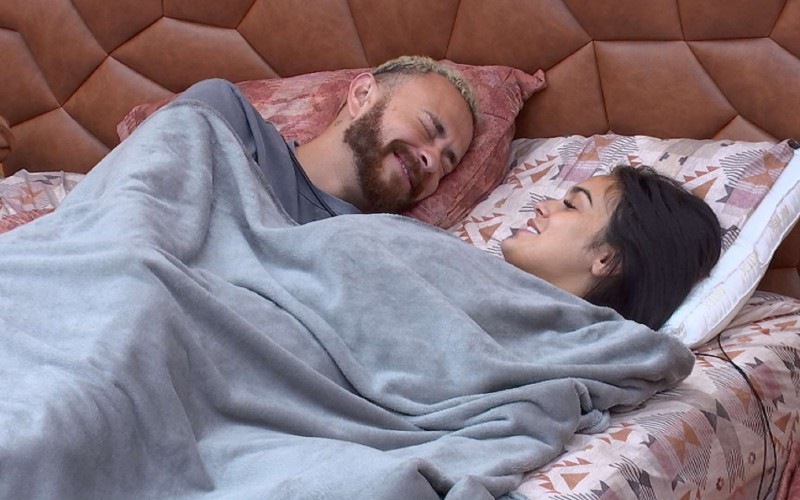 Fred brinca com Larissa no BBB 23: 