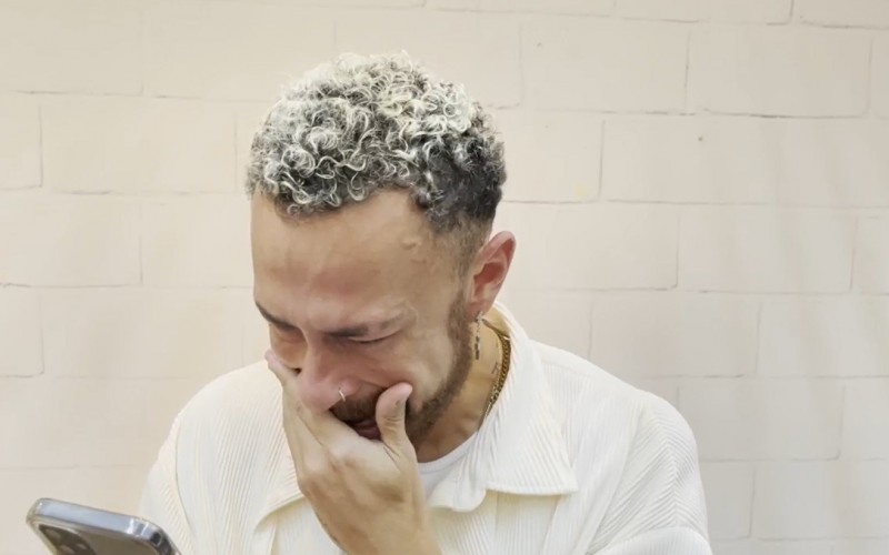 Fred chora com vídeo do filho após BBB 23: 