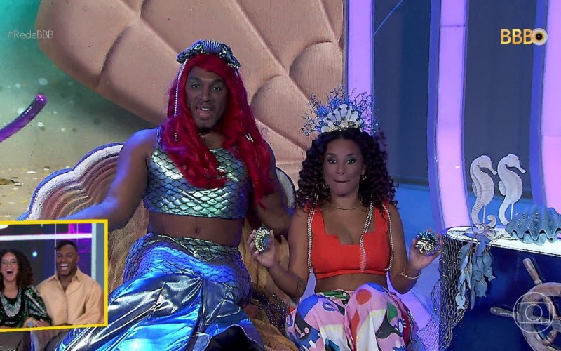 Fred Nicácio vira sereia em atração musical e viraliza na web