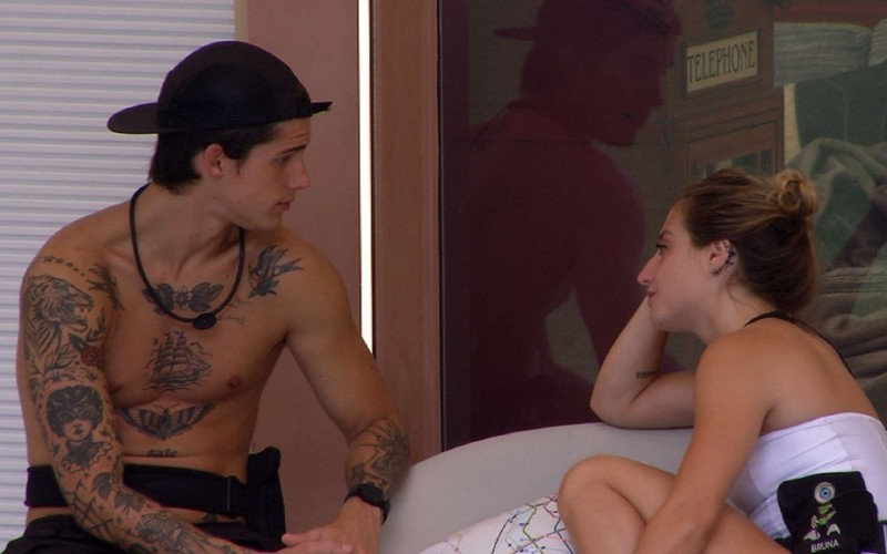 Gabriel e Bruna Griphao refletem sobre noite anterior