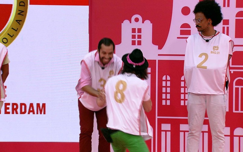 Gilberto é Líder pela segunda vez no BBB21