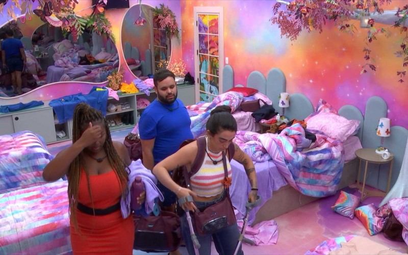 Giovanna decide mudar de quarto no BBB 24