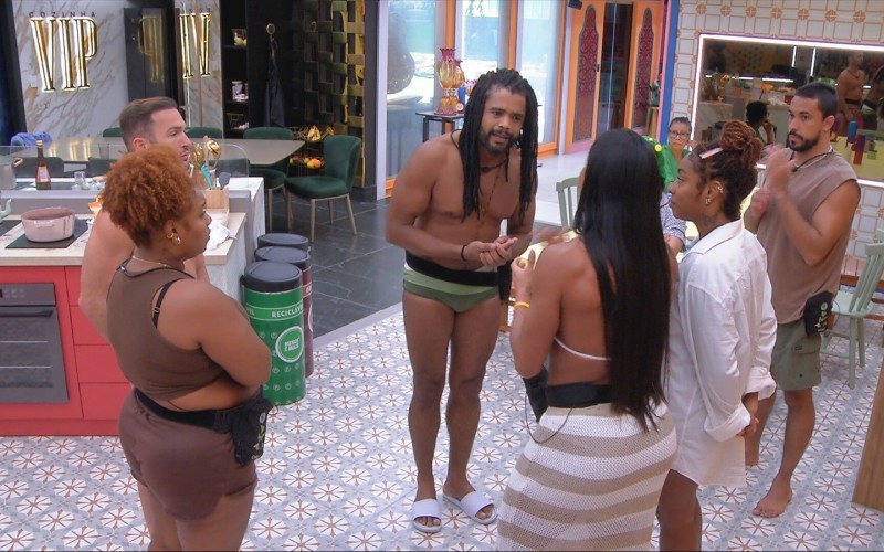 Gracyanne Barbosa e Diogo Almeida discutem no BBB 25