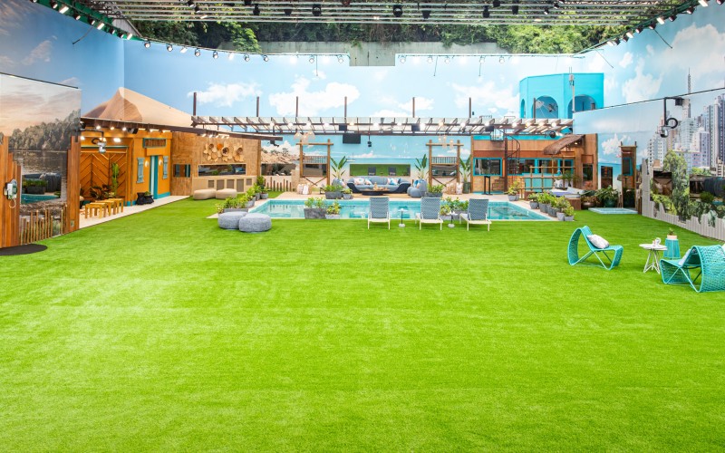 Grama sintética eleva o charme e a inovação no BBB 25