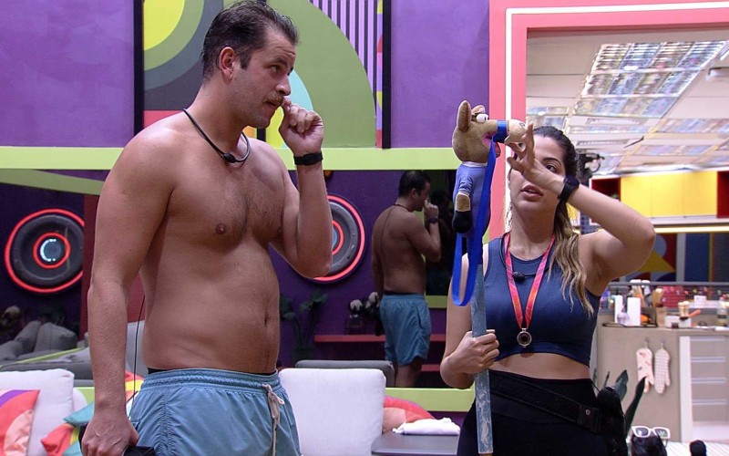 Gustavo dispara para Laís no BBB 22: 
