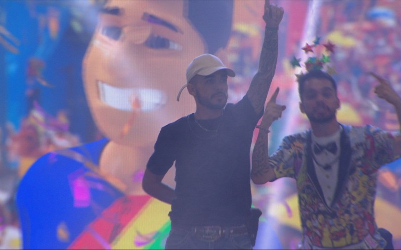 João Gabriel chega à Festa do Líder Guilherme no BBB 25; veja reações de brothers