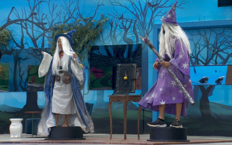 Juninho e Pitel cumprem o Castigo do Monstro no BBB 24