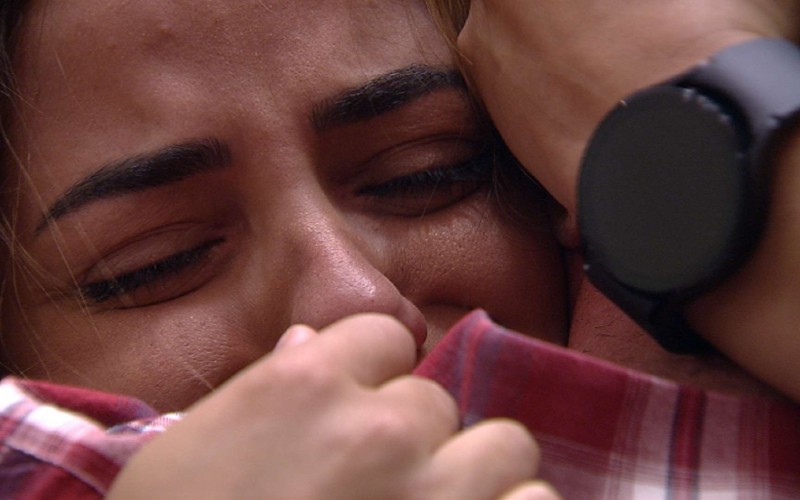 Key Alves chora após Eliminação de Gustavo no BBB 23