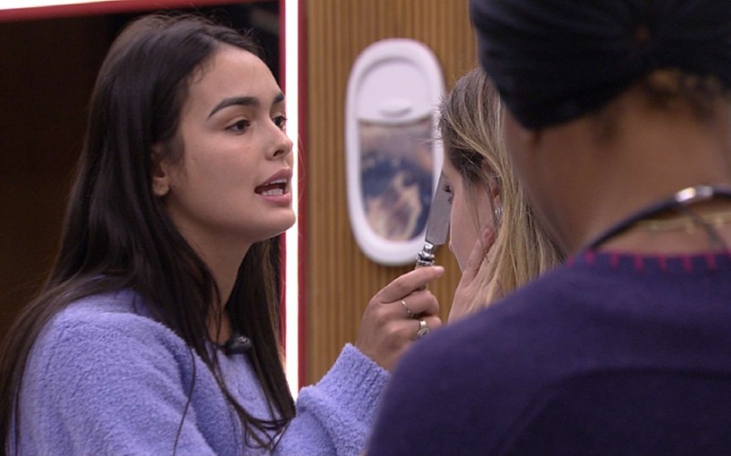 Larissa discute com Cezar no BBB 23: 