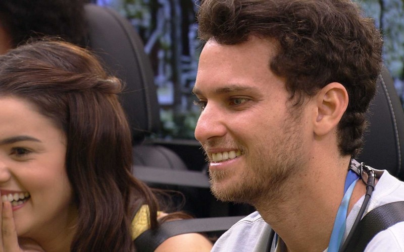 Lucas vibra com Presente do Anjo no BBB 22