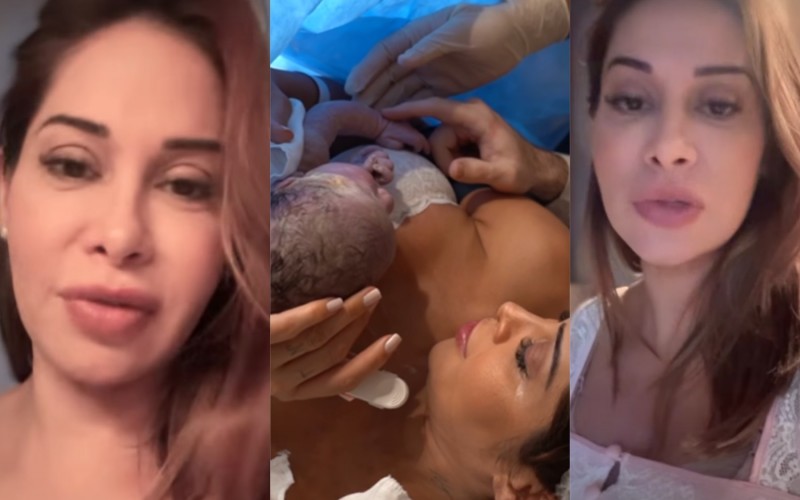 Maíra Cardi relata susto com filha caçula: 